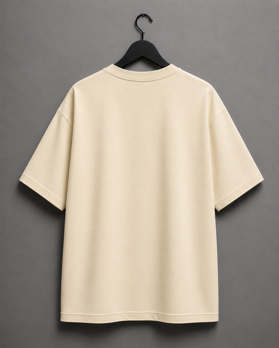 NORE Plain Oversized T-Shirt – Beige