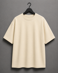 NORE Plain Oversized T-Shirt – Beige