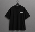 FEAR LESS Oversized Tee - Black