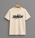 Cyber Dragon Edition Oversized T-Shirt – Beige