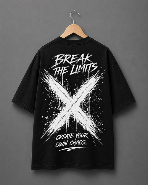 Limitless Edition Oversized T-Shirt – Black
