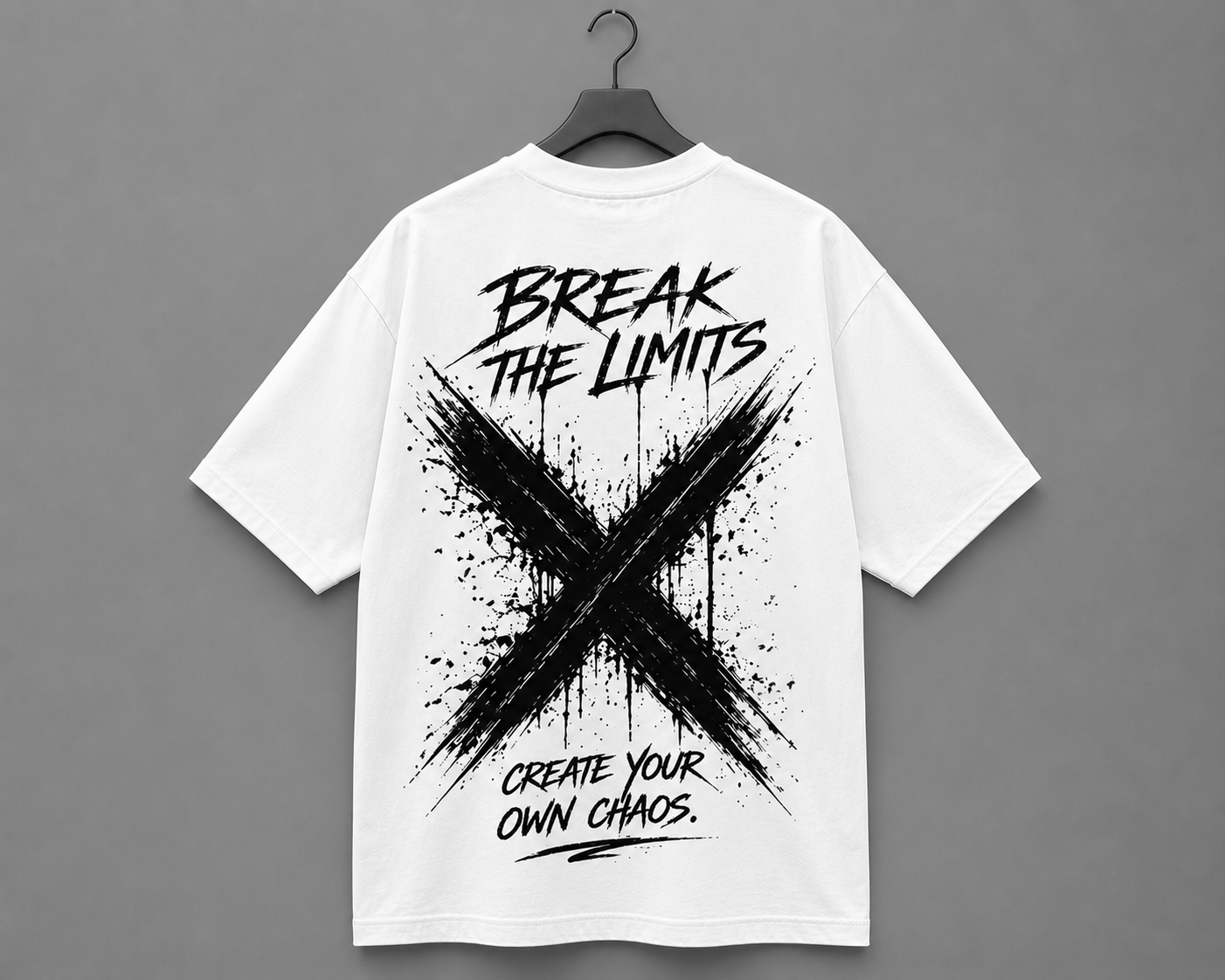 Limitless Edition Oversized T-Shirt – White