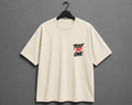 Loyalty Over Everything Edition Oversized T-Shirt – Beige