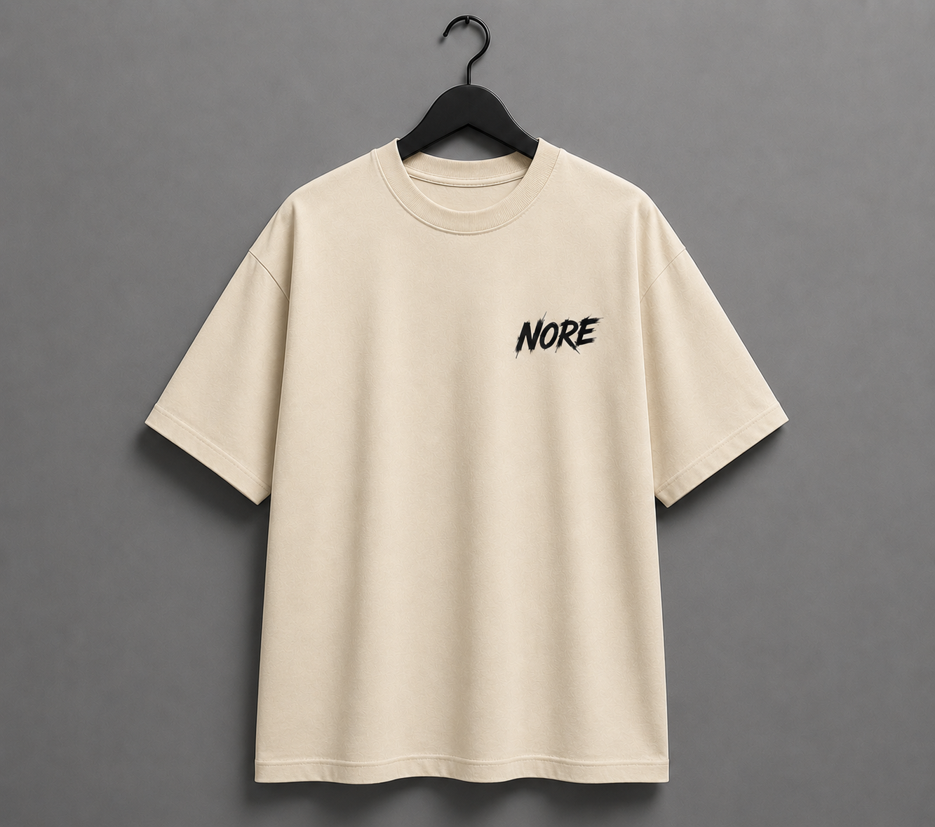 SKATE Edition Oversized T-Shirt – Beige