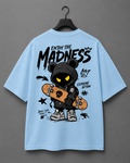 MADNESS Edition Oversized T-Shirt – Sky Blue