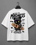 MADNESS Edition Oversized T-Shirt – White