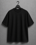 NORE Plain Oversized T-Shirt – Black