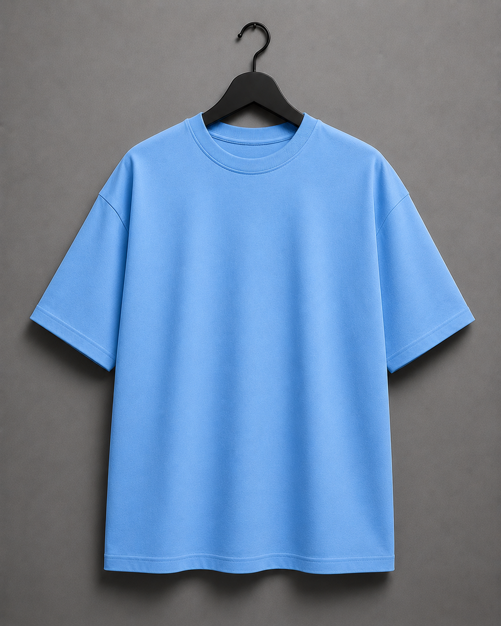 NORE Plain Oversized T-Shirt – Sky Blue