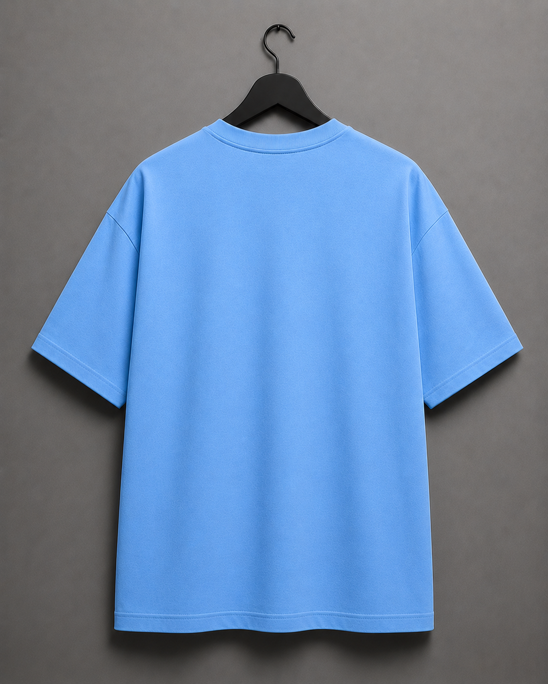 NORE Plain Oversized T-Shirt – Sky Blue