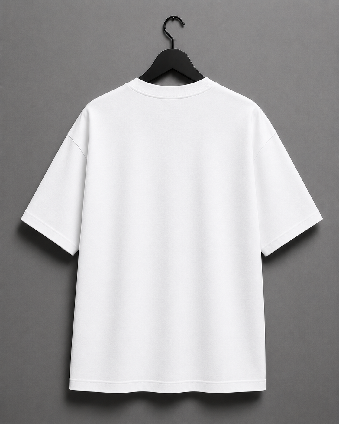 NORE Plain Oversized T-Shirt – White
