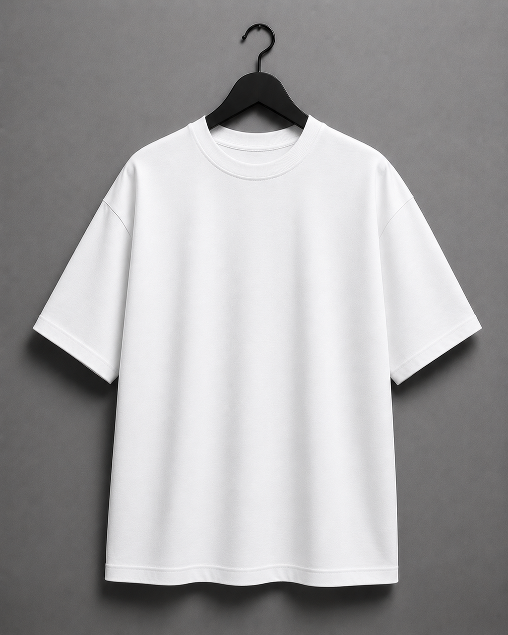 NORE Plain Oversized T-Shirt – White